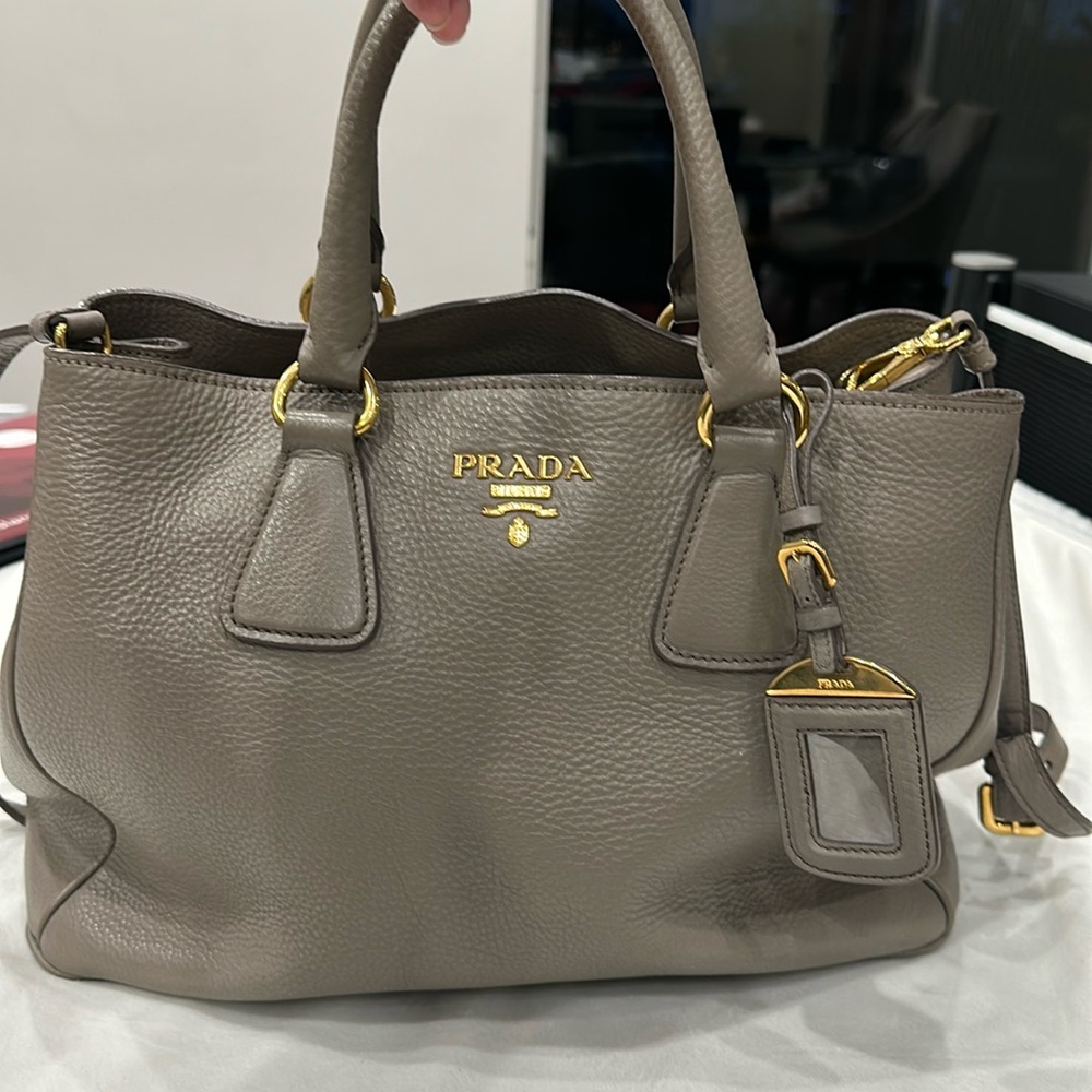 Prada handbag with shoulder straps